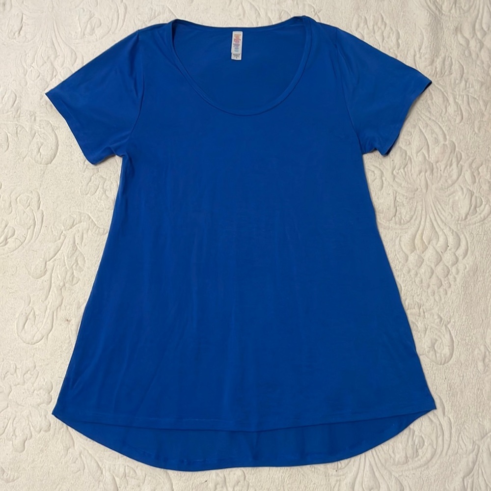 Royal blue LuLaRoe tshirt